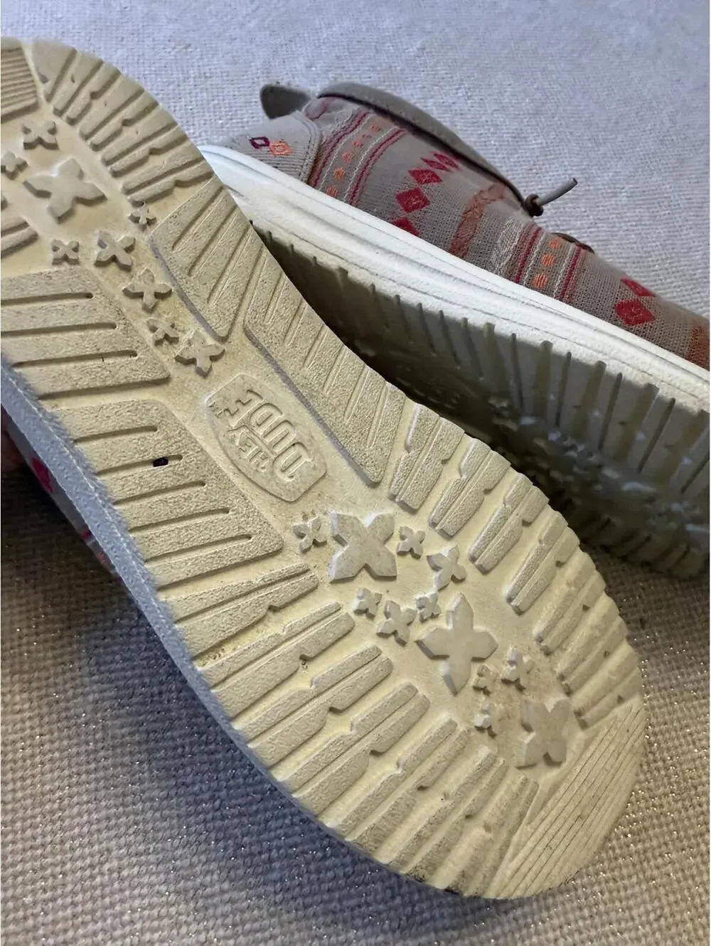 Dude Shoes Casual Patterned Canvas Sneakers